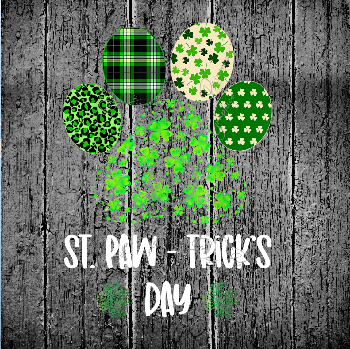 St. Paw-Trick's Day PNG Download