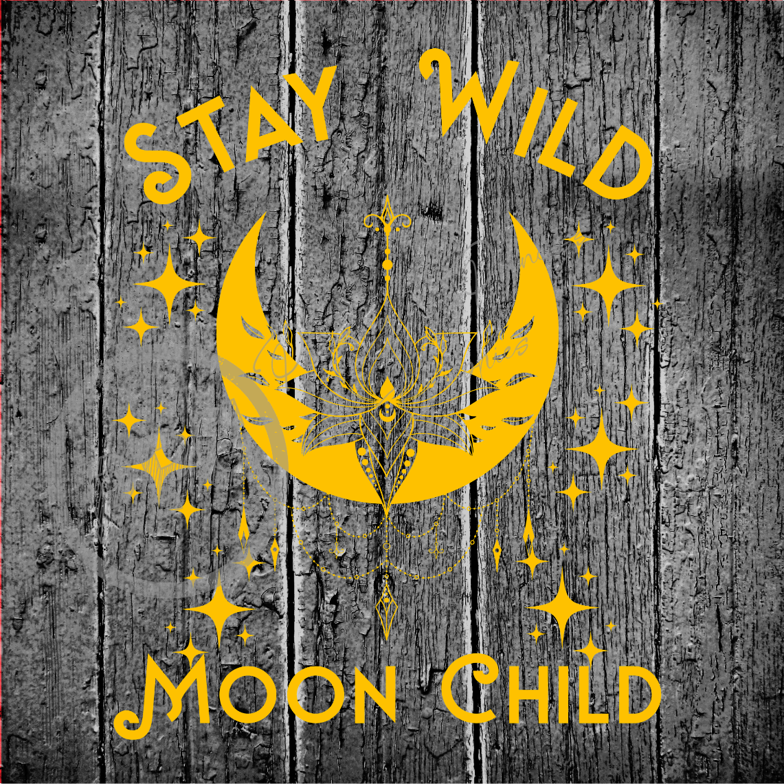 Stay Wild Moon Child PNG Download