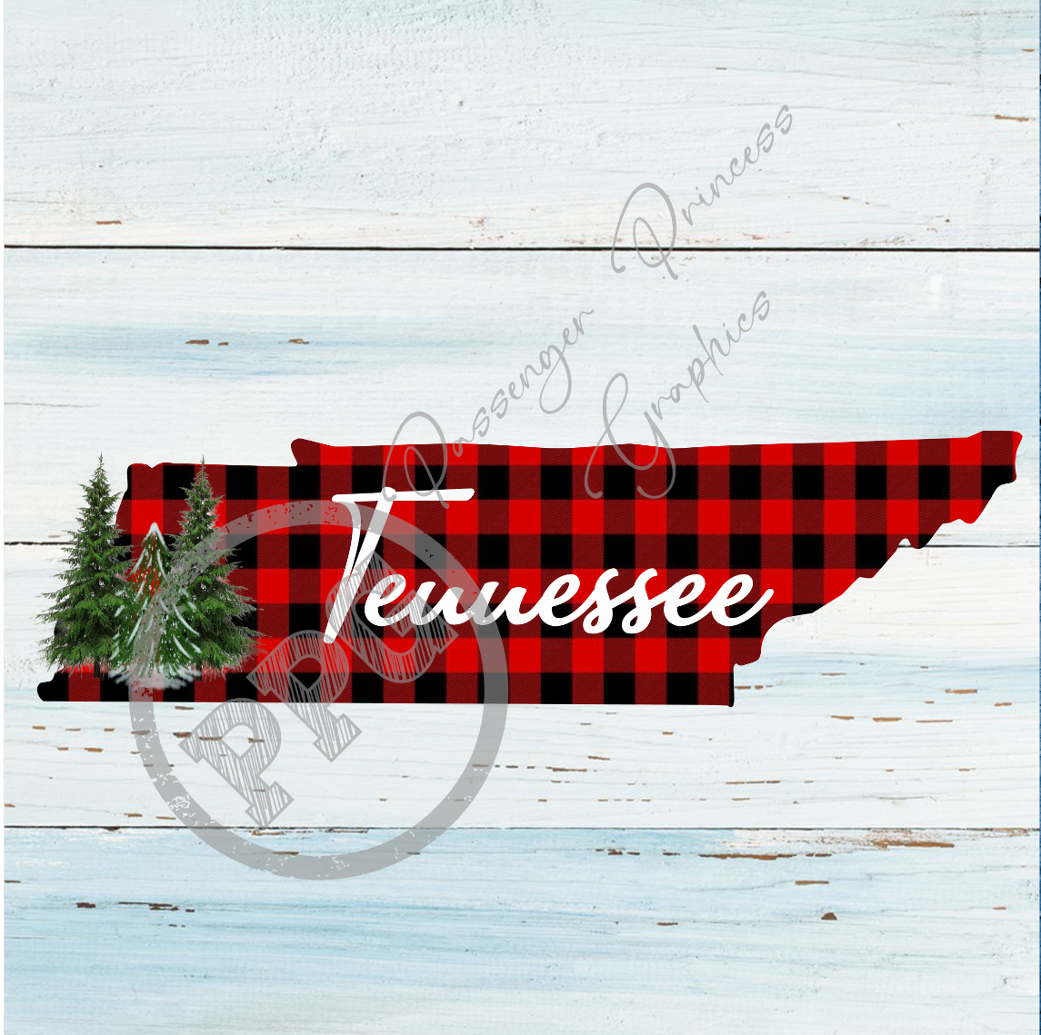 Tennessee Christmas PNG Download