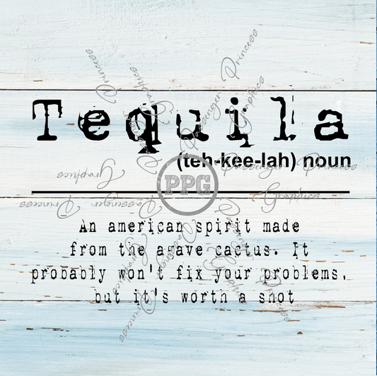 Tequila Definition PNG File