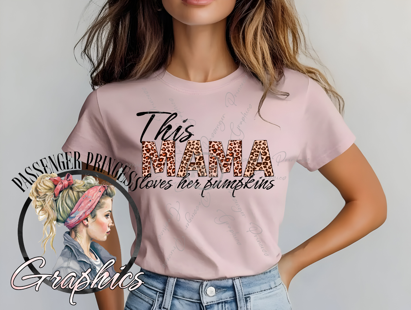 This Mama Loves Her Pumpkins PNG Download