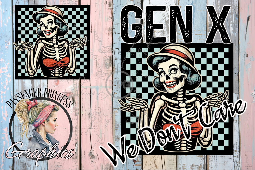 GenX We Don't Care ( 3 Files ) PNG